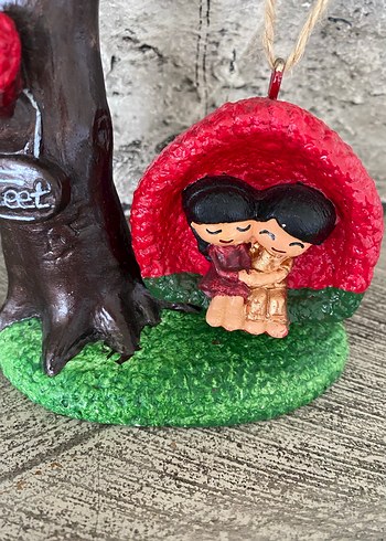 Kalpli Ağaç ve Sevgili Figürü - Görsel 4