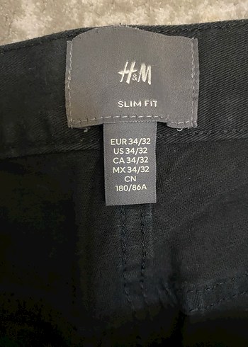 Siyah Kemerli Regular Fit Denim Pantolon - Görsel 4