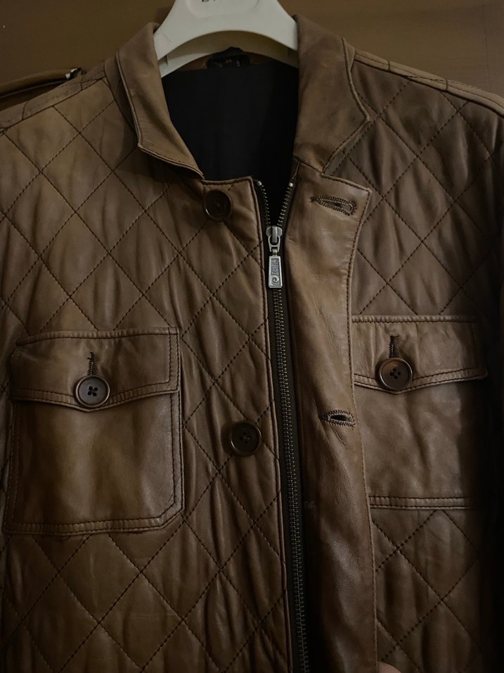 Erkek deri ceket - Görsel 4