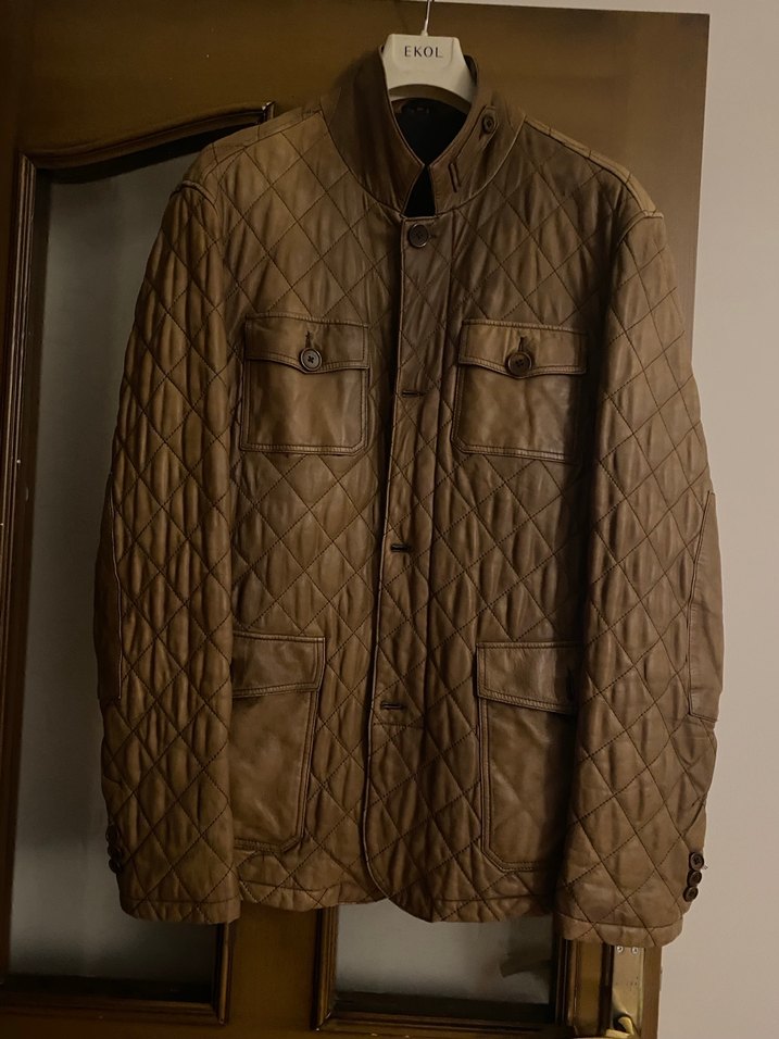 Erkek deri ceket - Görsel 2