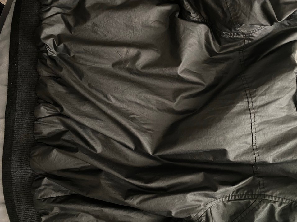 Siyah Erkek Fermuarlı Oversize Mont - Görsel 5