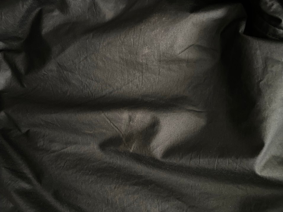 Siyah Erkek Fermuarlı Oversize Mont - Görsel 4