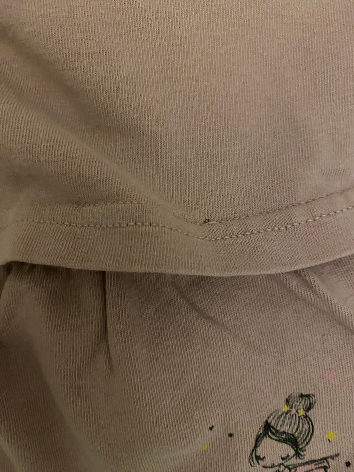 Nakışlı Pastel Renkli Kız Çocuk Atlet Şort Takımı - Görsel 3