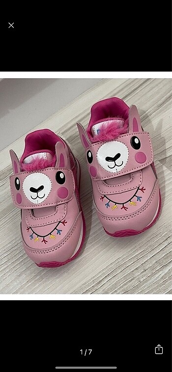 Reebok pembe kız spor ayakkabı