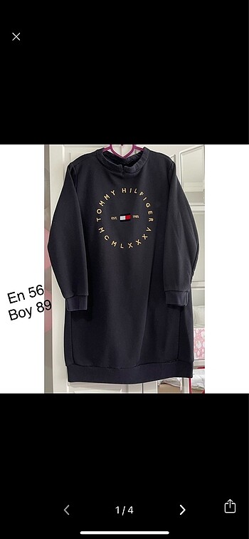 Sweat elbise tunik