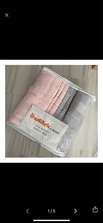 Özdilek Aile Banyo Hamam Havlu Seti
