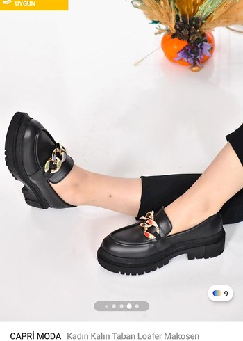 Trendyol & Milla Zincir Detaylı Kalın Taban Loafer