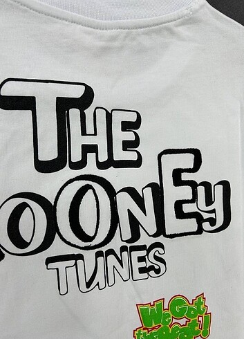 xs Beden beyaz Renk Looney tunes lisanslı orjinal tişört 