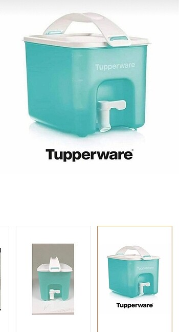 3 litre tupperware sebil ????