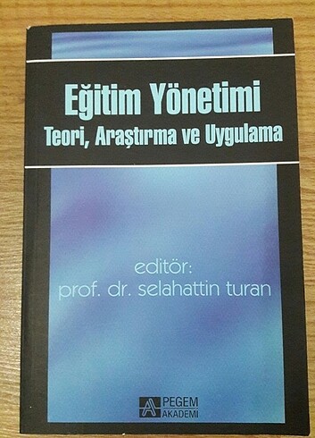 Eğitim Yönetimi Selahattin Turan