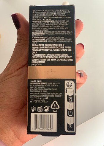 Revolution Skin Hydrate Göz Serumu 30 ml - Görsel 2