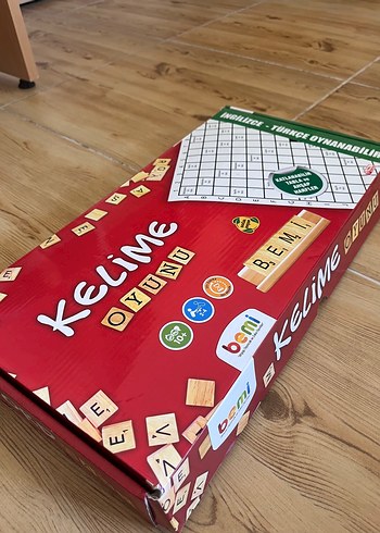 Kelime Oyunu Eğitici Kutu Oyunu