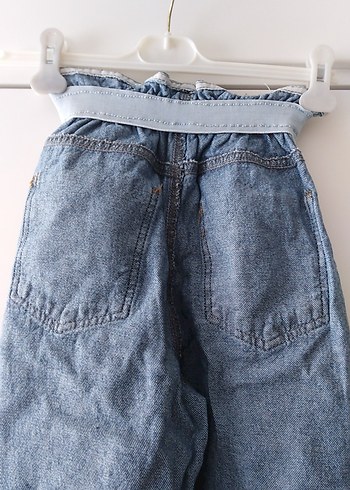 Kadın Mavi Dar Kesim Denim Pantolon - Görsel 8