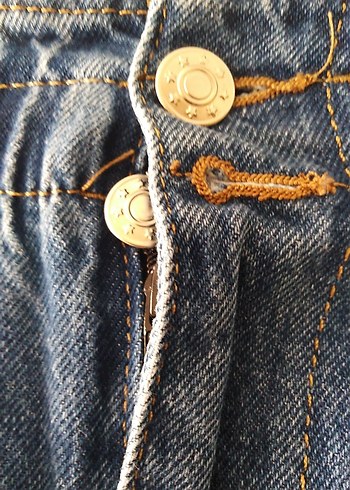 Kadın Mavi Dar Kesim Denim Pantolon - Görsel 10