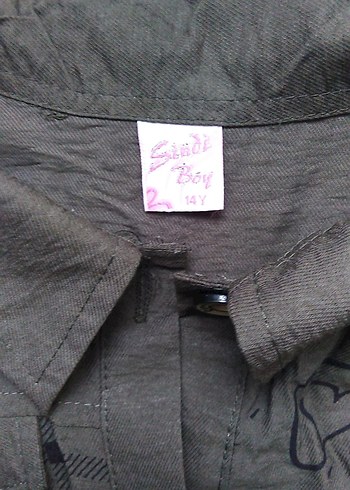 Kemerli Haki Keten Vintage Elbise - Görsel 10