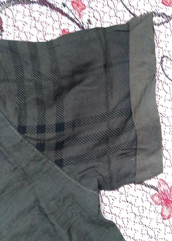 Kemerli Haki Keten Vintage Elbise - Görsel 8