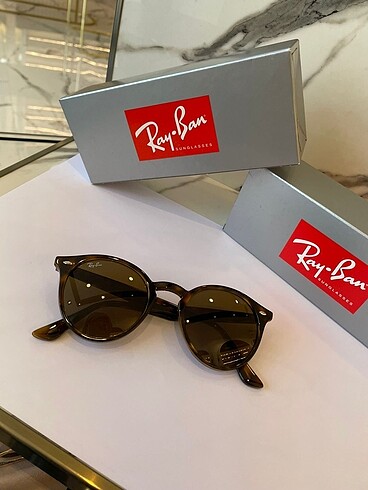 Ray-ban yuvarlak kahverengi gözlük