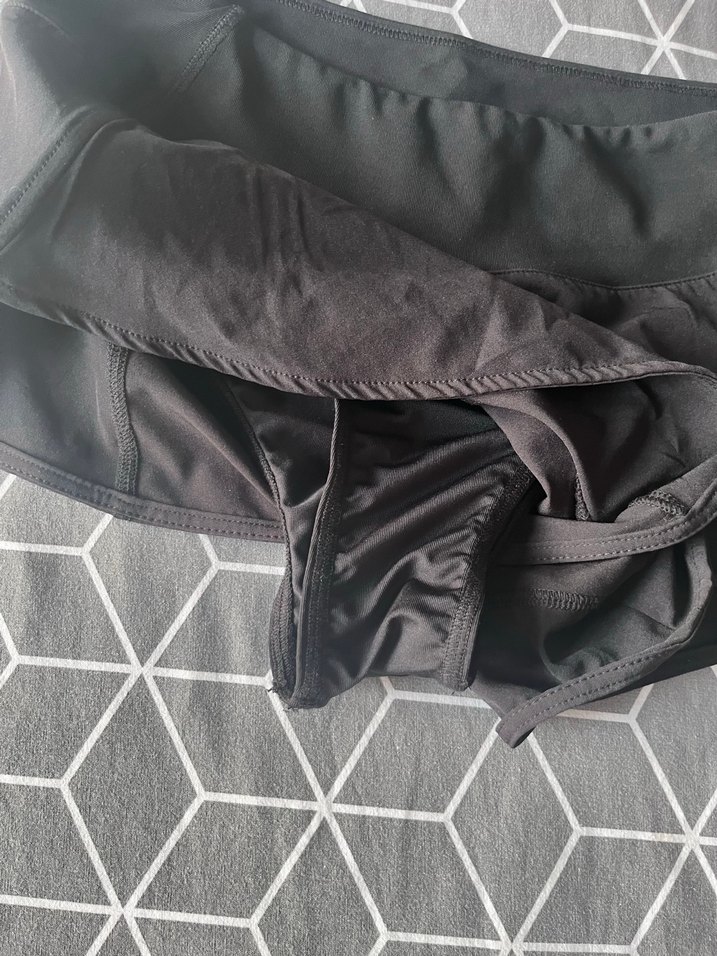 Siyah Mini Mayo Şort - Görsel 3