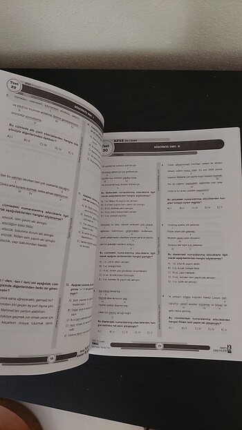  Beden Kpss Türkçe yaprak test