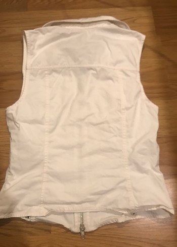 çift fermuarlı mango yelek - Görsel 5