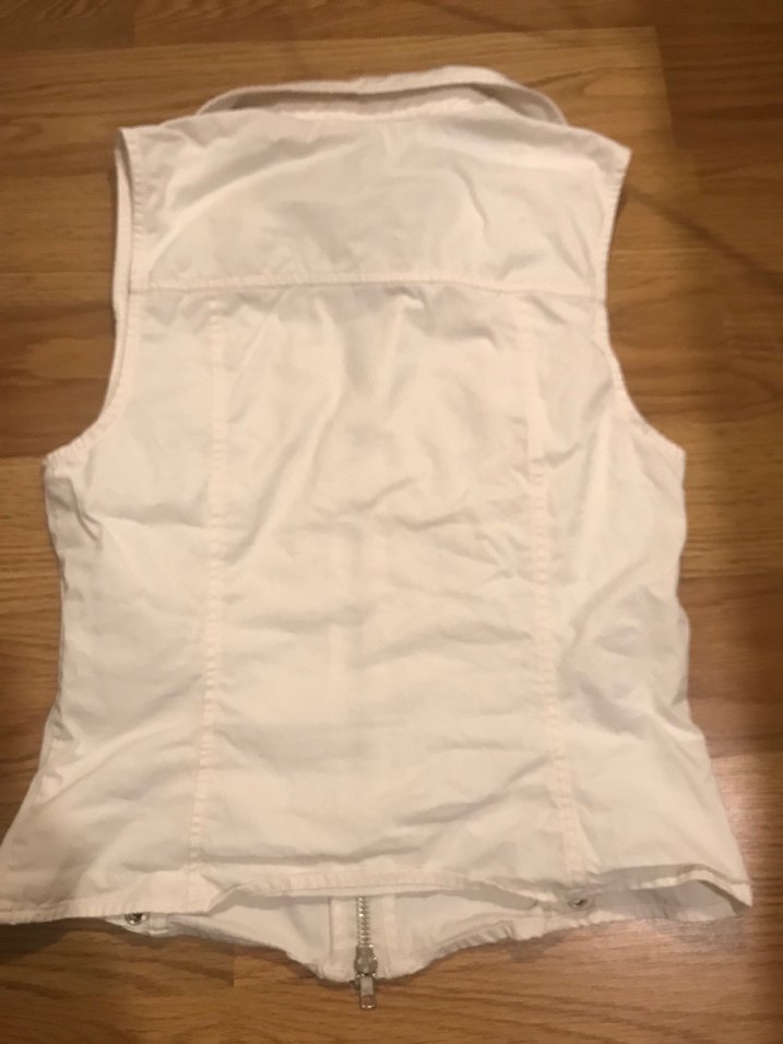 çift fermuarlı mango yelek - Görsel 5