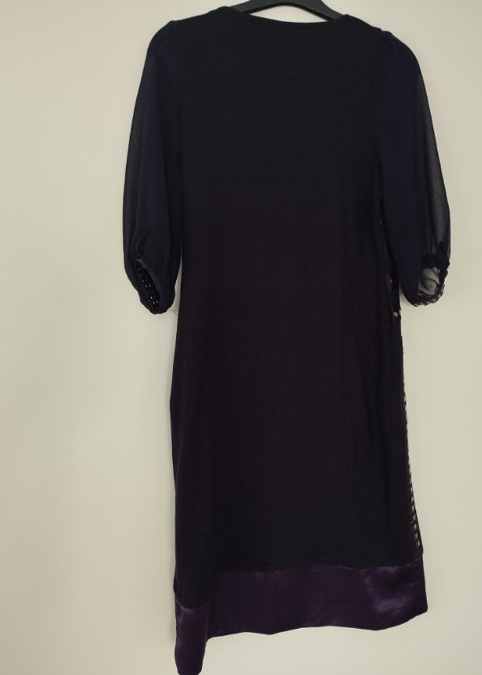 Baskılı mini elbise  - Görsel 5