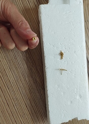 Gümüş küpe - Görsel 3