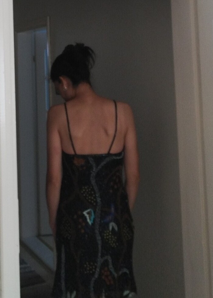 Party/abiye elbise S/M uyumlu - Görsel 3