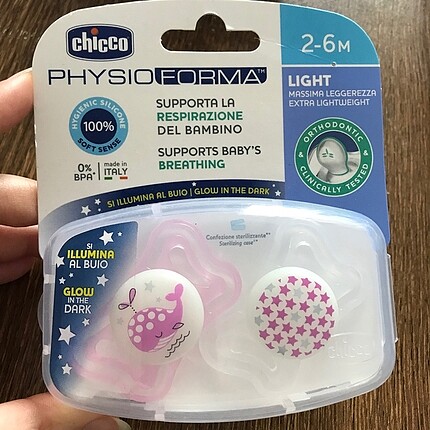 Chicco Physioforma 2-6 Light Gece Parlayan Emzik