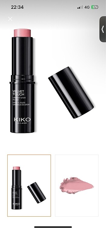  Beden Kiko velvet touch allık