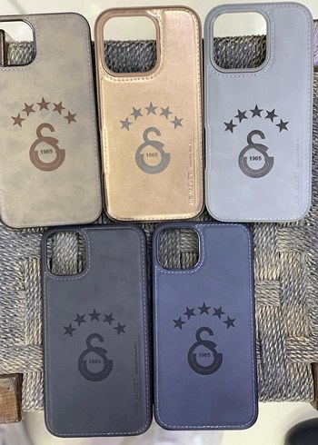 Galatasaray Logolu Gri Telefon Kılıfı Velcro