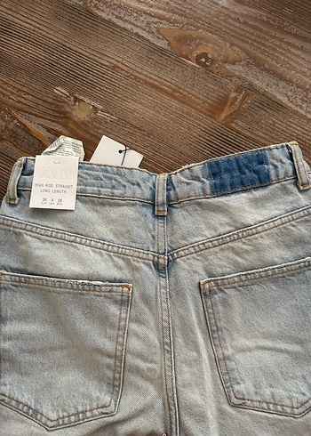36 Beden Zara straight long length jean