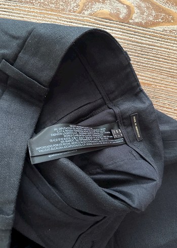 xs Beden siyah Renk Massimo dutti straight fit pantolon