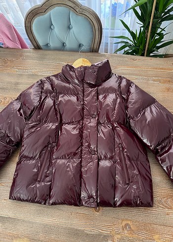 Twist bordo şişme mont
