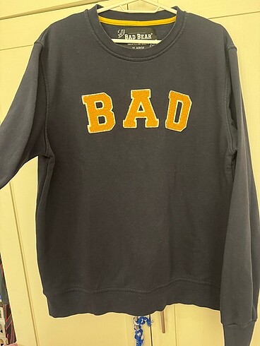 xl Beden lacivert Renk Bad BEAR SWEATHİRT