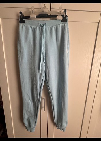 Victoria Secret orijinal Mavi Rahat Kesim Kadın Eşofman Altı - Görsel 2