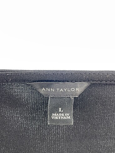 l Beden siyah Renk Ann Taylor Bluz %70 İndirimli.