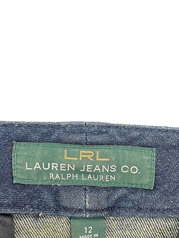 l Beden lacivert Renk Ralph Lauren Midi Etek %70 İndirimli.