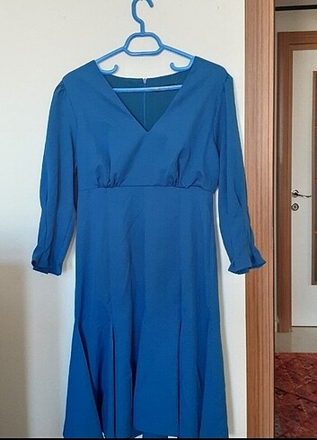 38 Beden TRENDYOLMİLLA INDIGO ELBISE