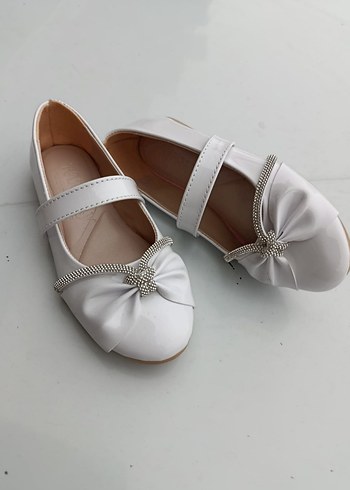 Kız Çocuk Beyaz  Babet - Görsel 3