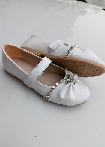 Kız Çocuk Beyaz Babet - Görsel 4