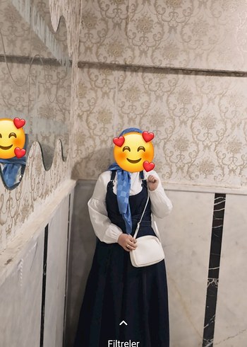 Diğer tesettür uzun kot jile