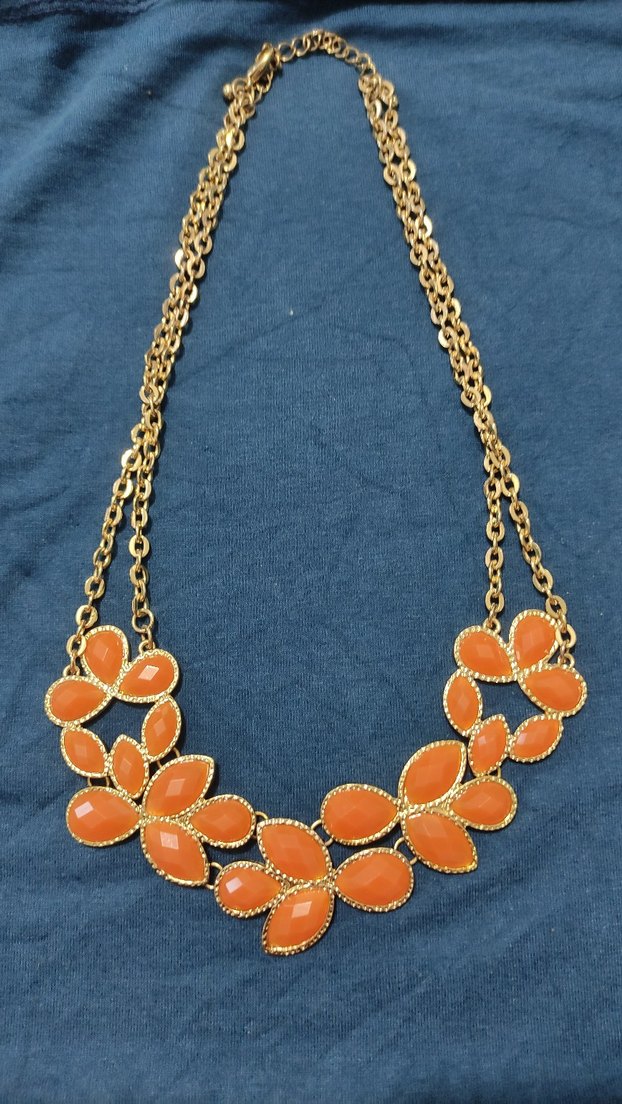 Uzun Zincir Detaylı Altın Renk Bohem Kolye - Görsel 5