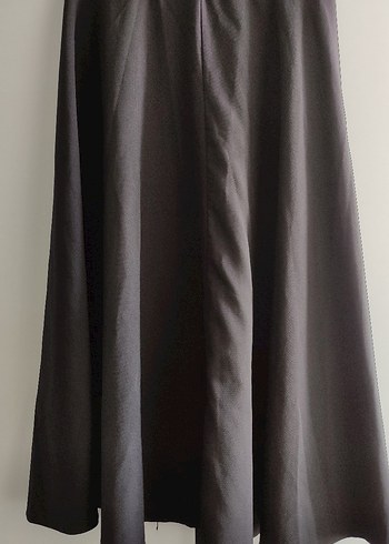 Siyah Salaş Uzun Kadın Etek - Görsel 2