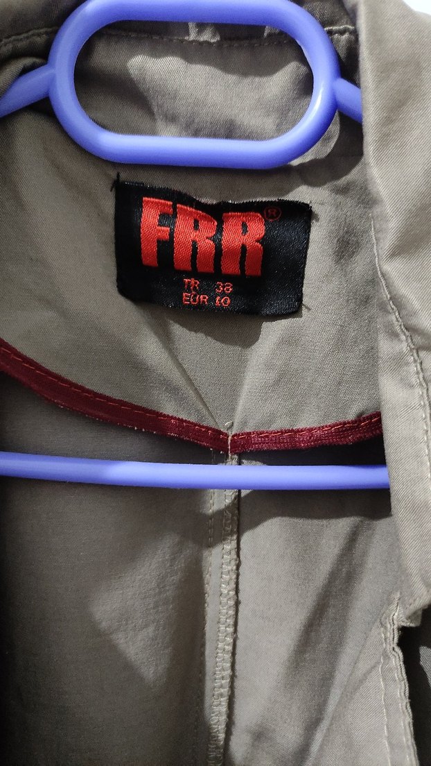 Bej Kemerli Midi Kadın Trençkot - Görsel 2