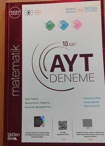  Beden Ayt 345 matematik denemesi