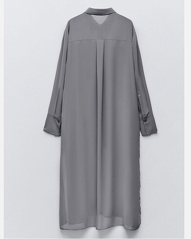 Zara Zara Uzun Transparan Tunik