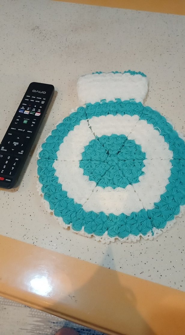 Turkuaz Nakışlı lif - Görsel 2