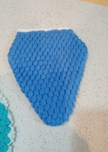 Mavi Bebek  Çiçek Detaylı lif - Görsel 2