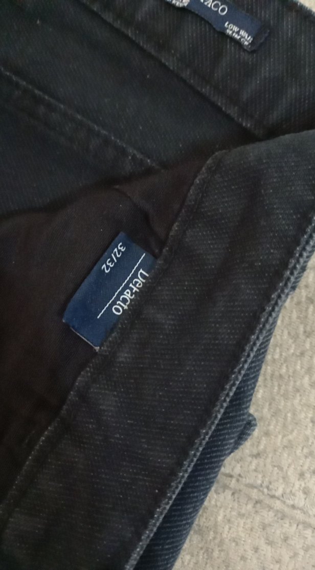 Gri Midi Boy Kadın Kot Pantolon - Görsel 3